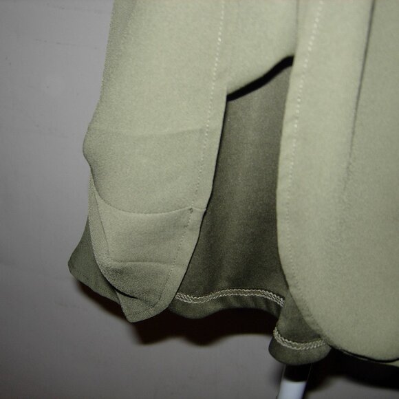Express Olive Green Dress XS - Picture 5 of 8